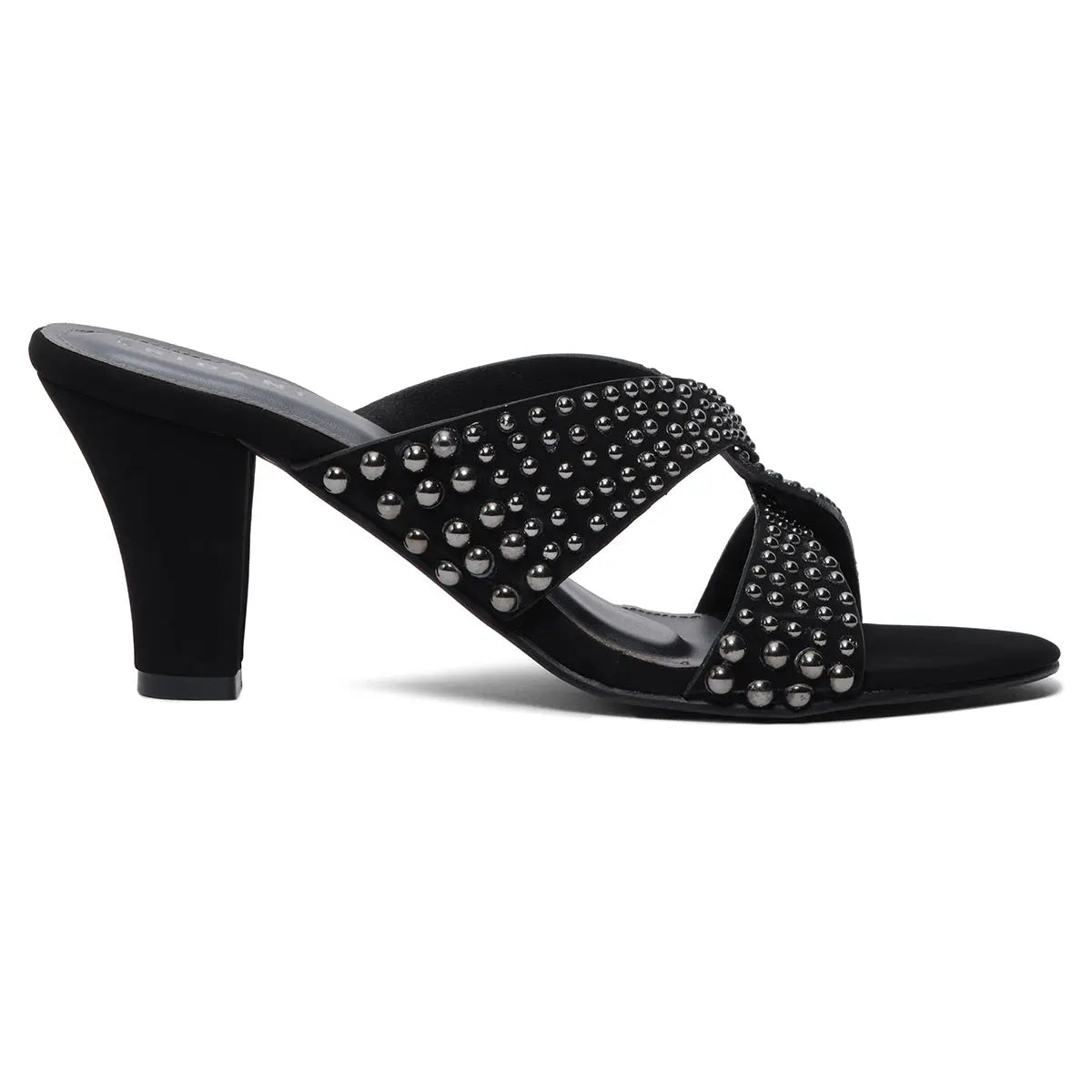 Rebecca Studded Heels Diamond Footwear