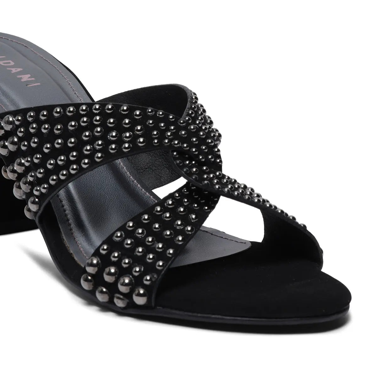 Rebecca Studded Heels Diamond Footwear