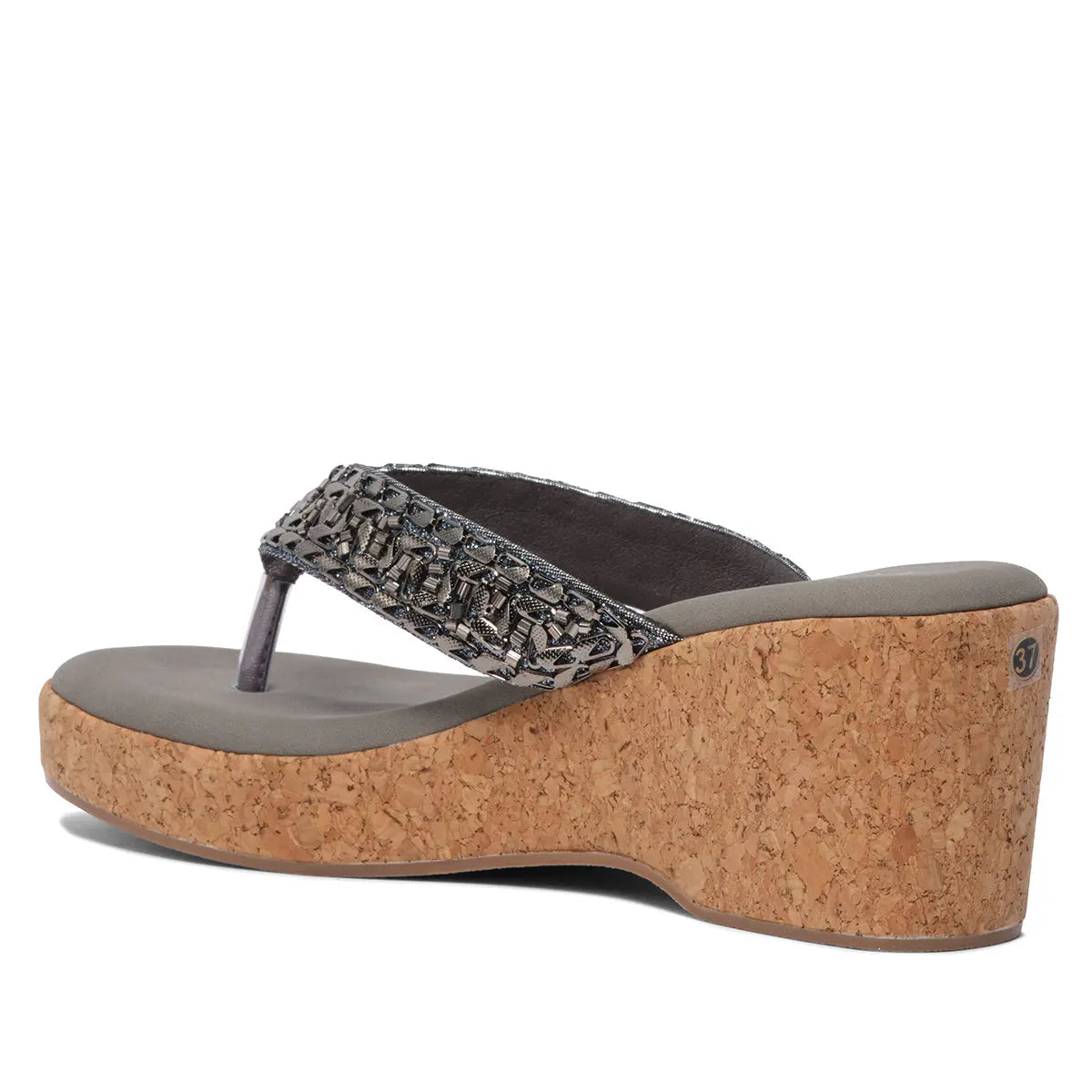 Reeva Embellished Thong Regina Footwear