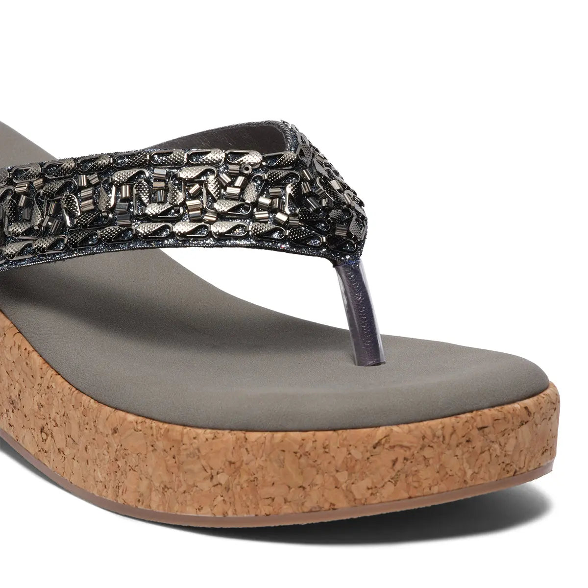 Reeva Embellished Thong Regina Footwear
