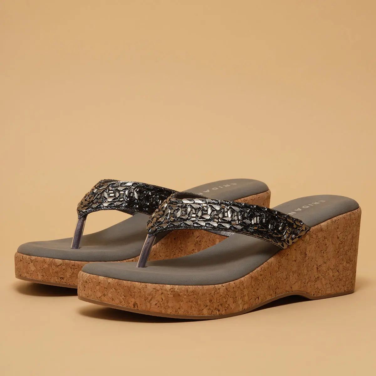 Reeva Embellished Thong Regina Footwear
