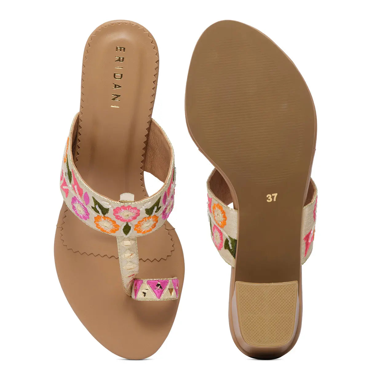 Rida Festive Kolhapuri Diamond Footwear Eridani