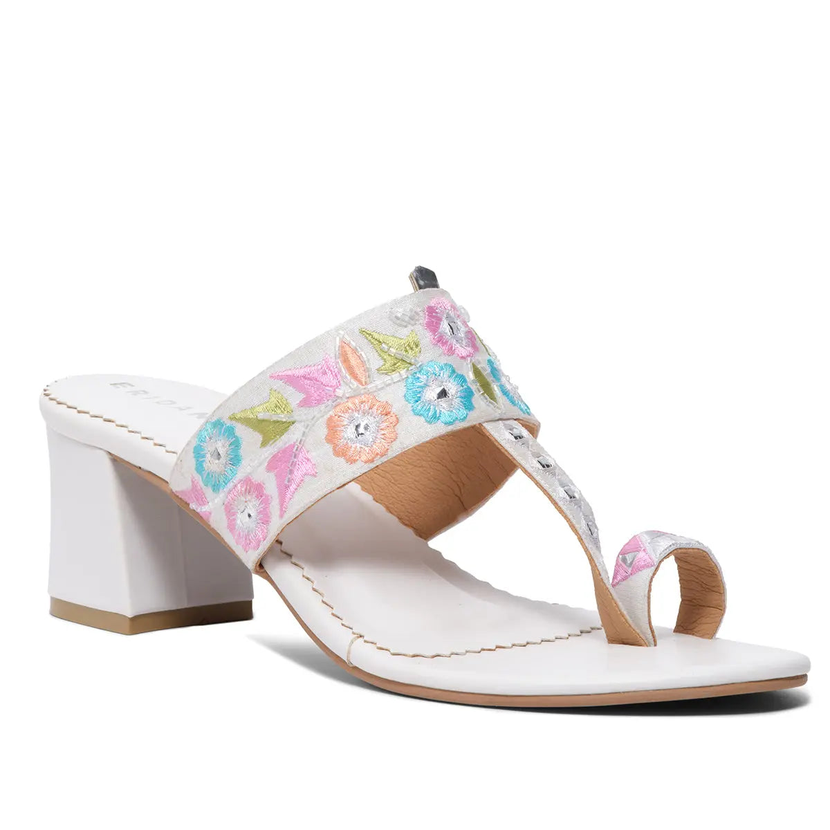 Rida Festive Kolhapuri Diamond Footwear Eridani