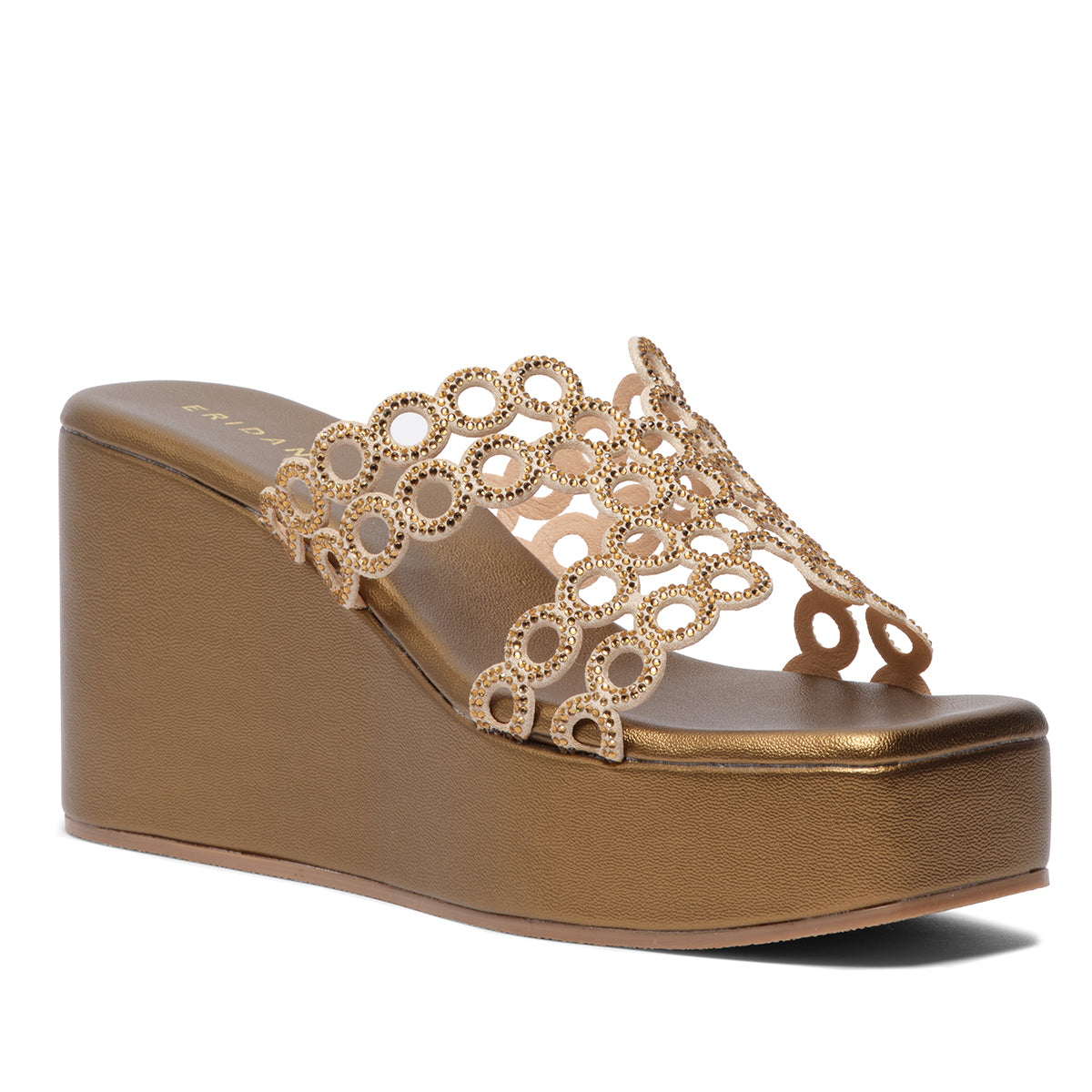 Roohani Rhinestone Wedges