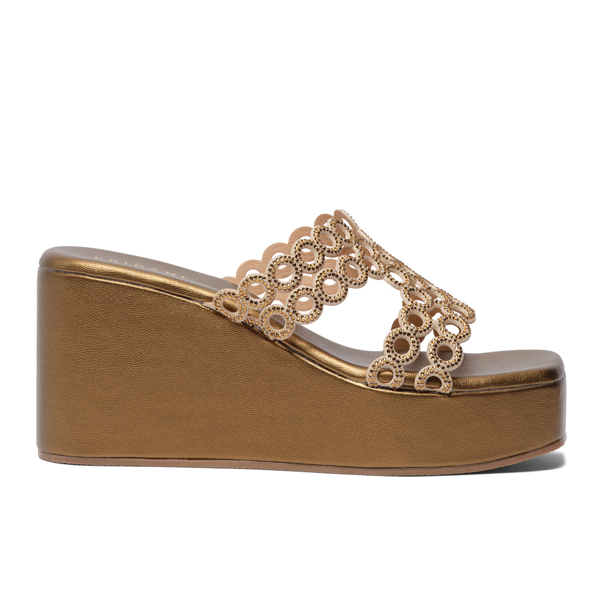 Roohani Rhinestone Wedges