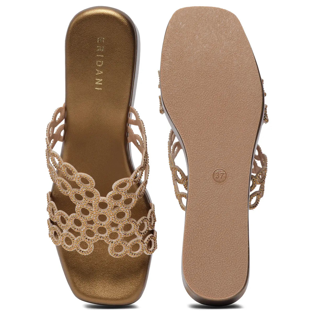 Roohani Rhinestone Wedges Saifi Traders Eridani