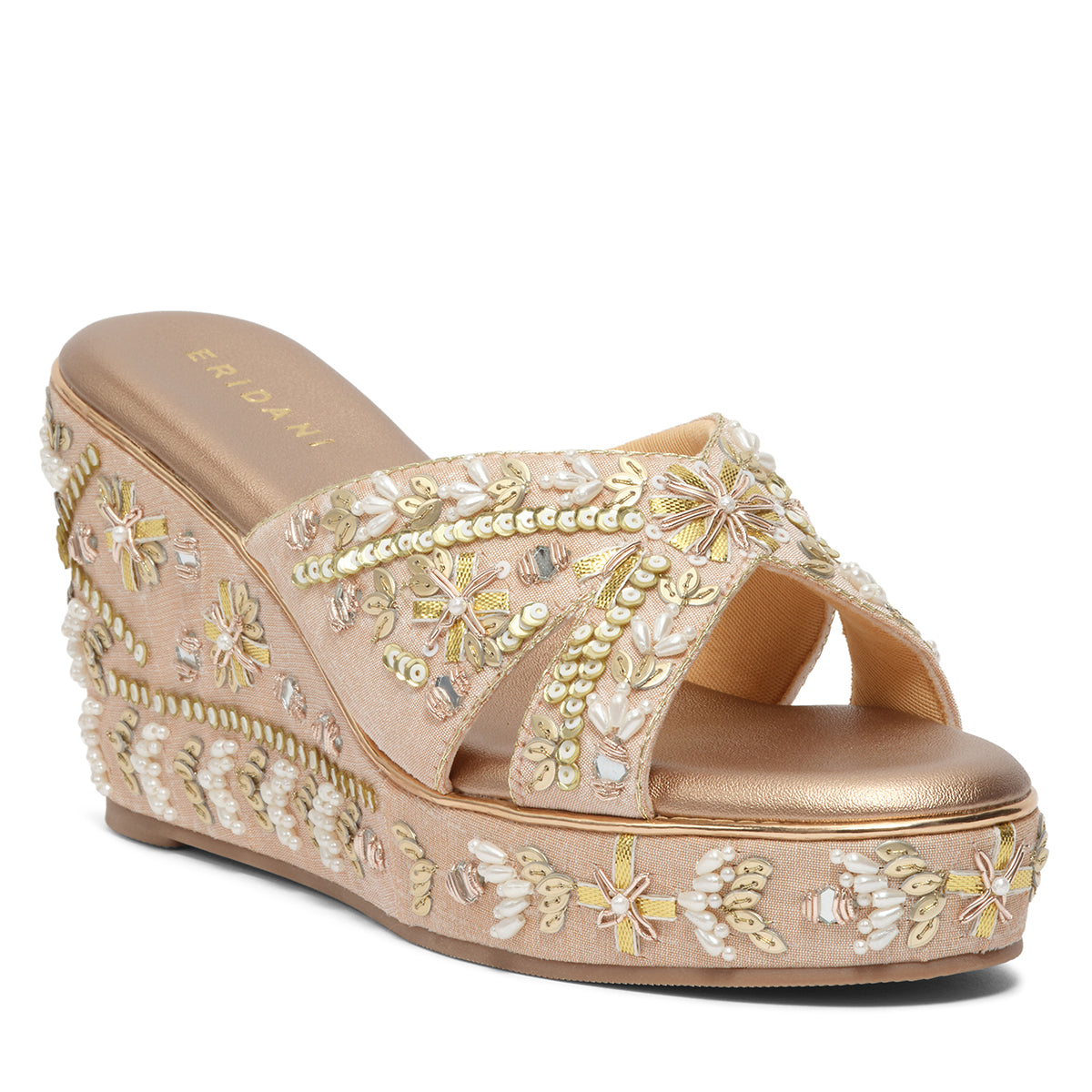 Roohi Embroidered Wedges
