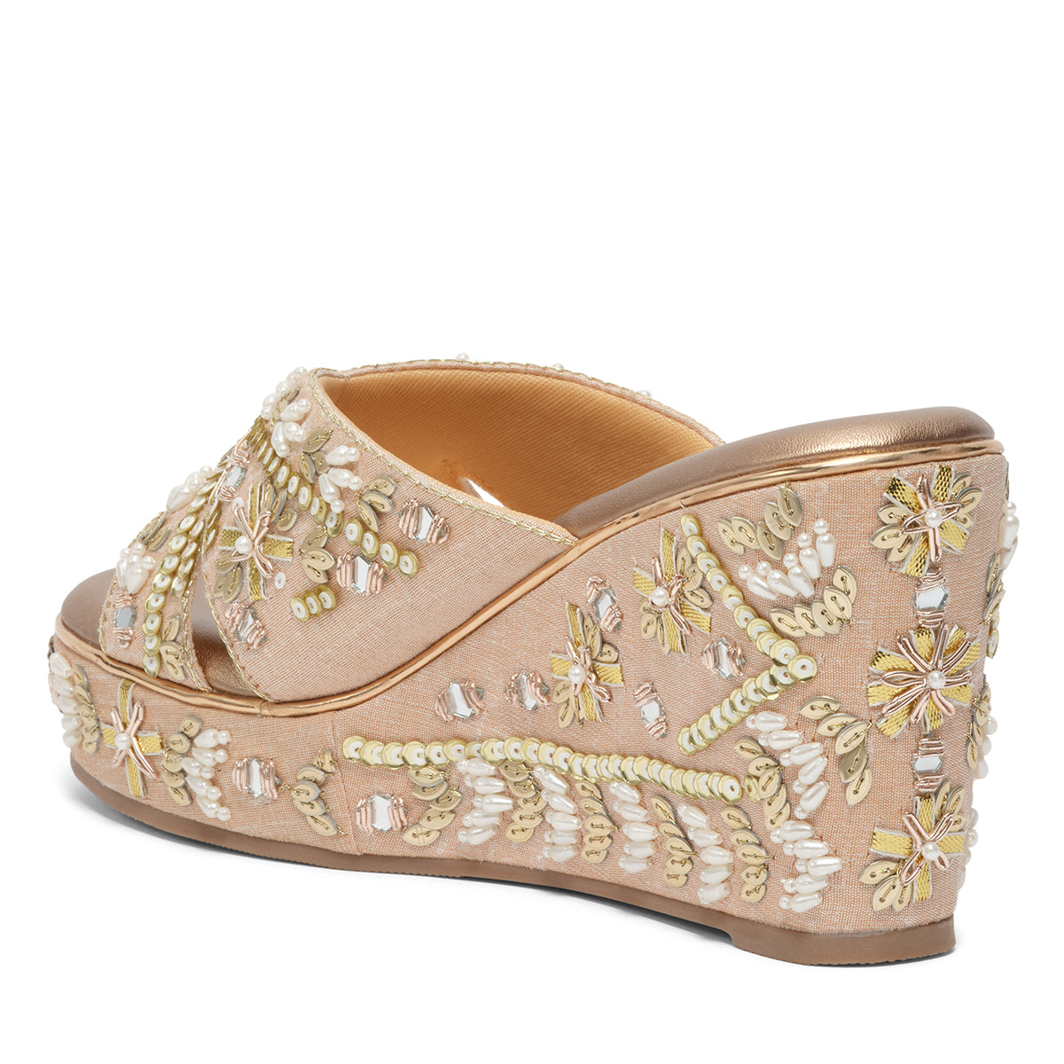 Roohi Embroidered Wedges