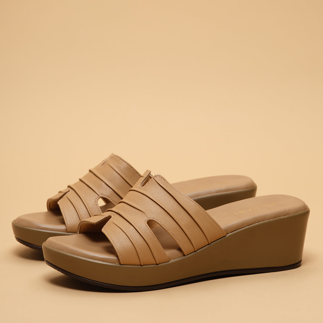 Rosetha Slip-on Wedges