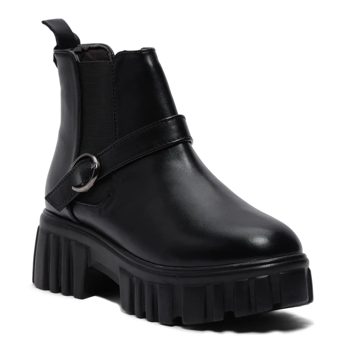 Rosetta Chunky Boots Aleeza International