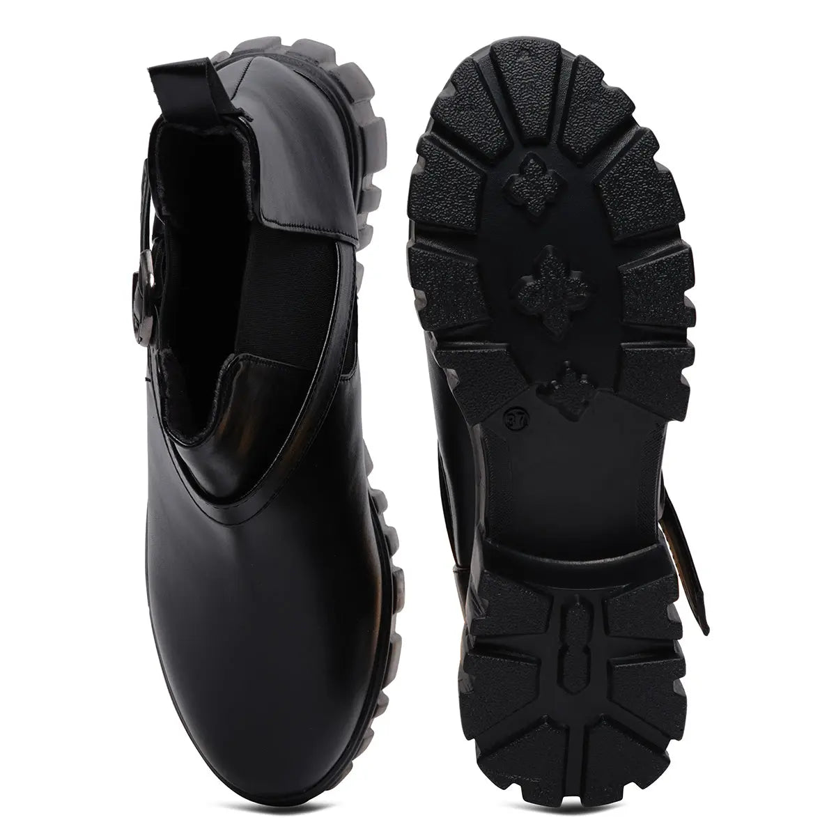 Rosetta Chunky Boots Aleeza International