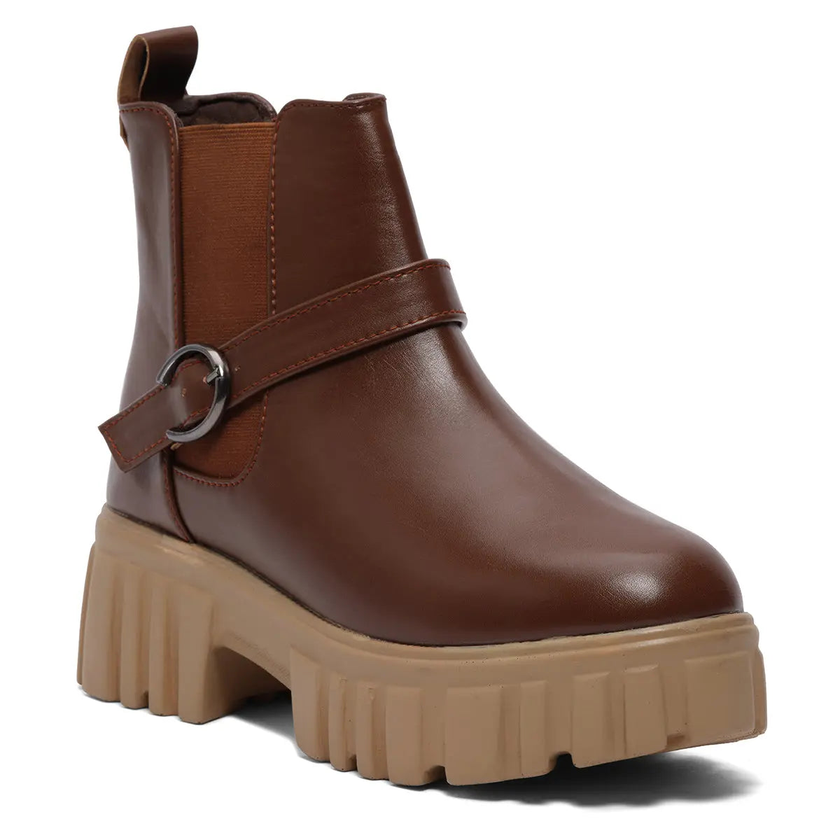 Rosetta Chunky Boots Aleeza International