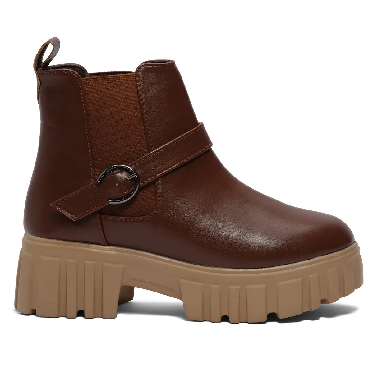 Rosetta Chunky Boots Aleeza International