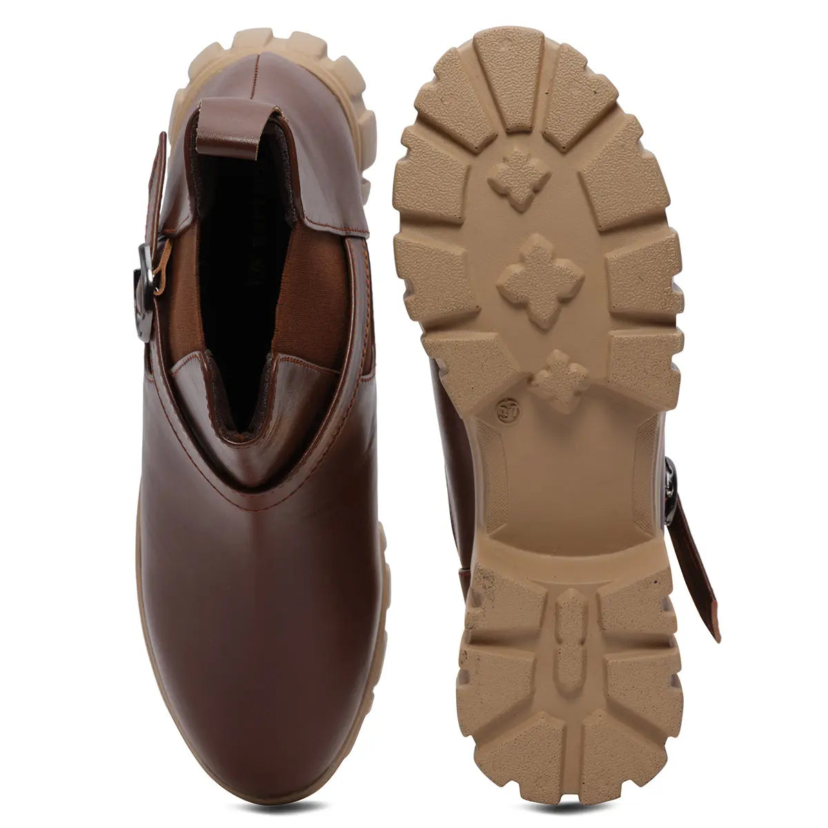 Rosetta Chunky Boots Aleeza International