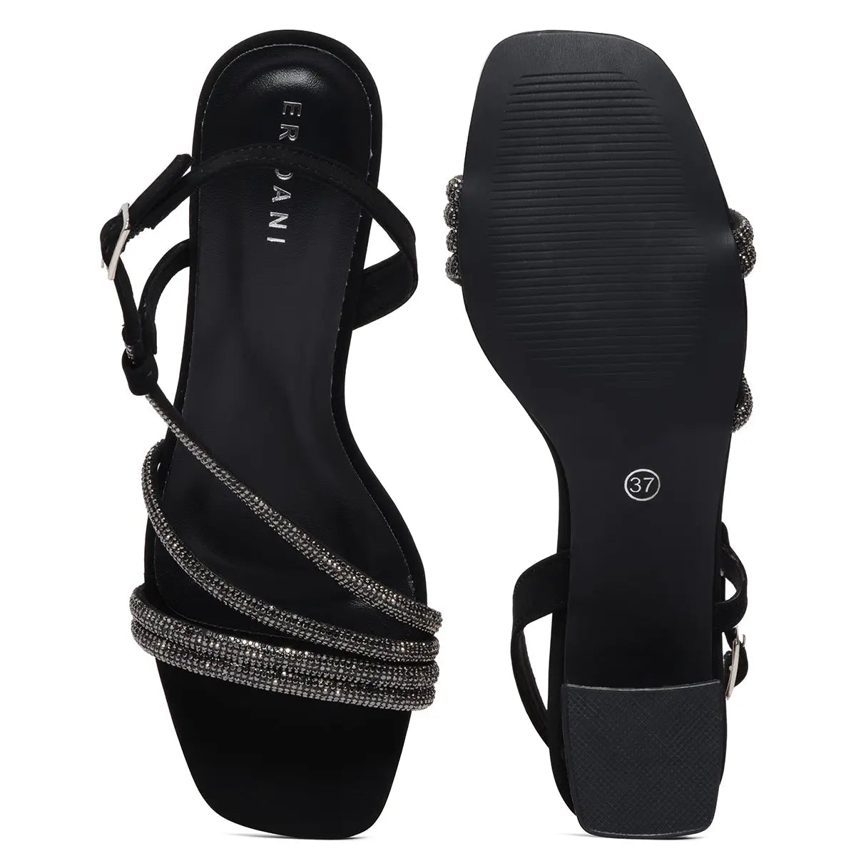 Rutvi Embellished Heels KM Footwear