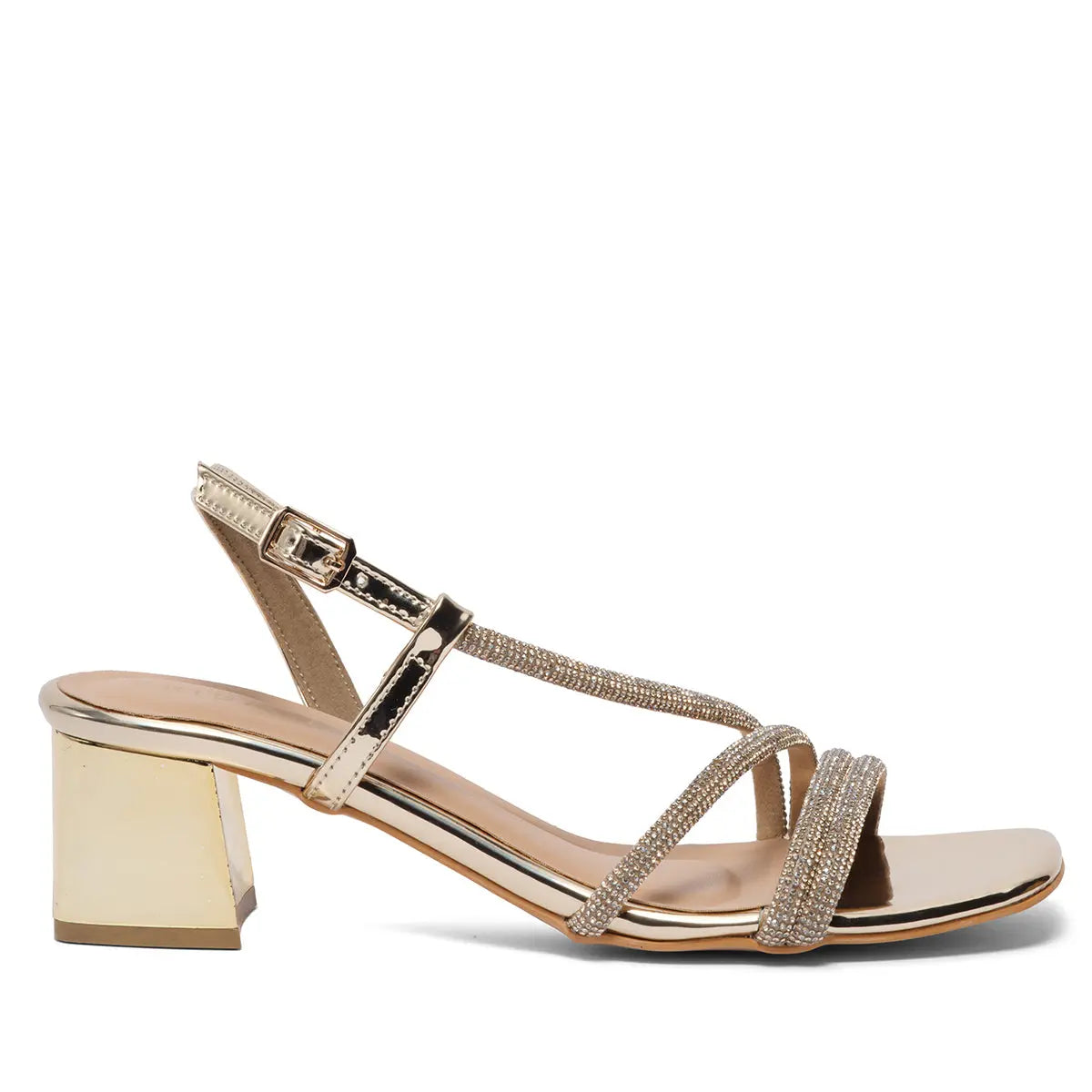 Rutvi Embellished Heels KM Footwear
