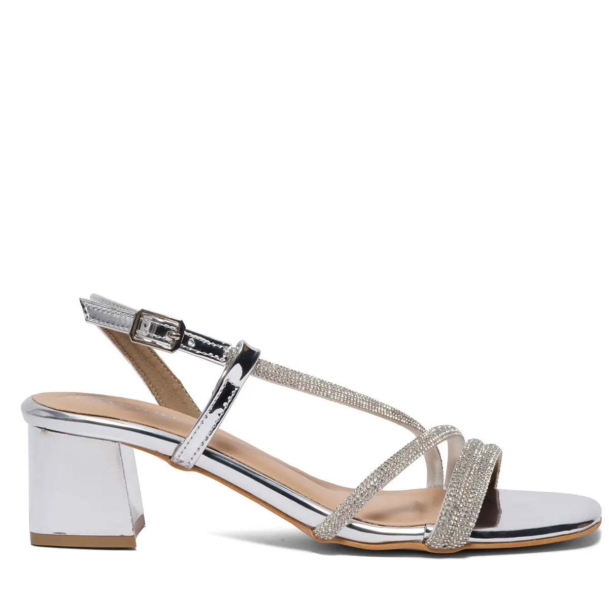 Rutvi Embellished Heels KM Footwear
