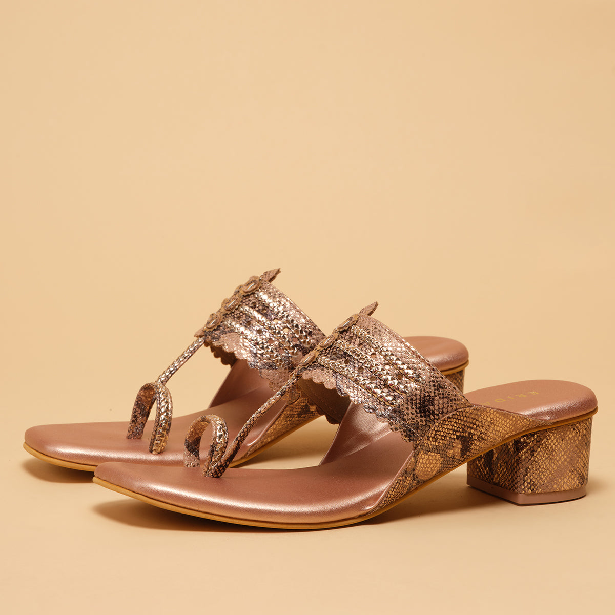 Saanjh Kolhapuri Heels