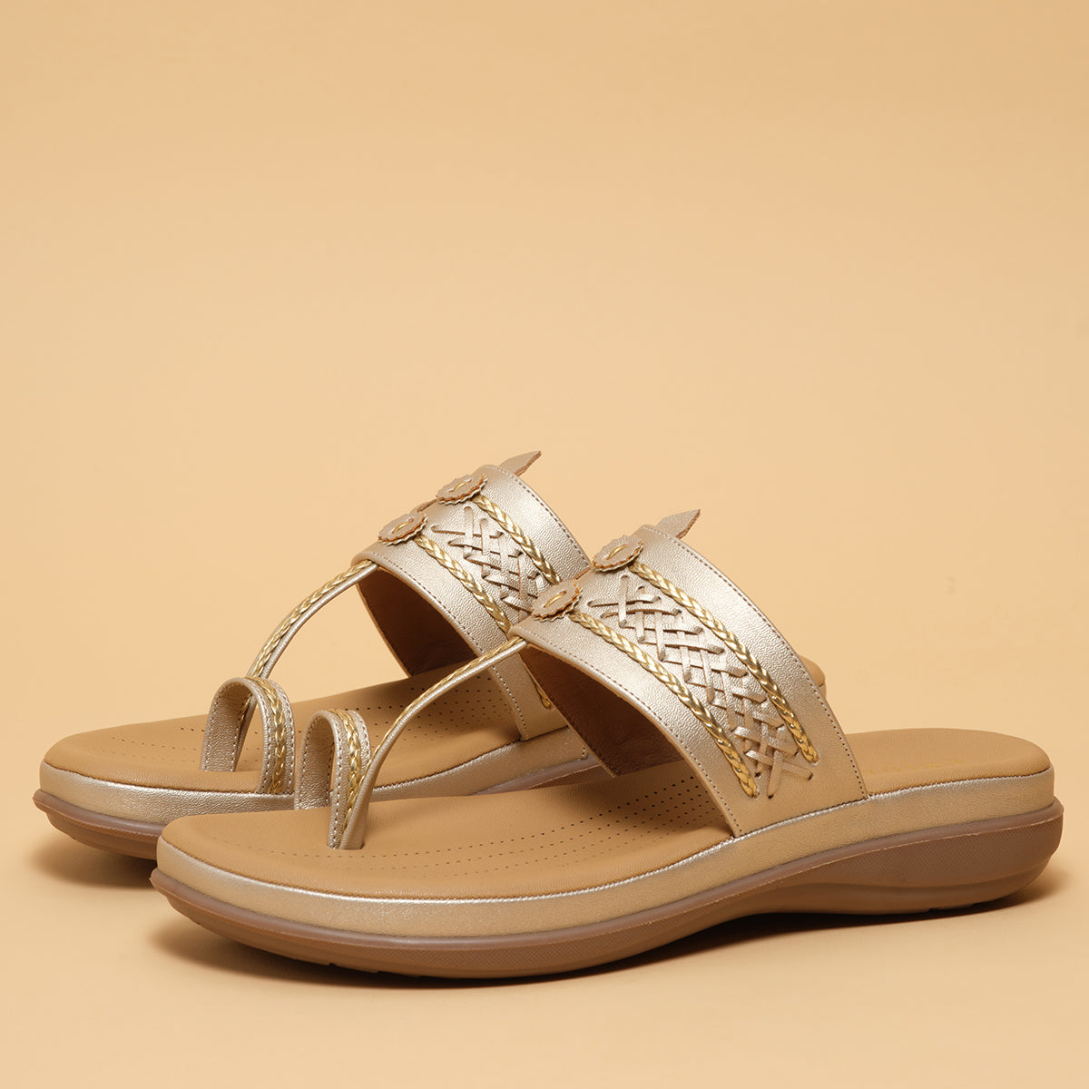 Sahana Metallic Kolhapuri