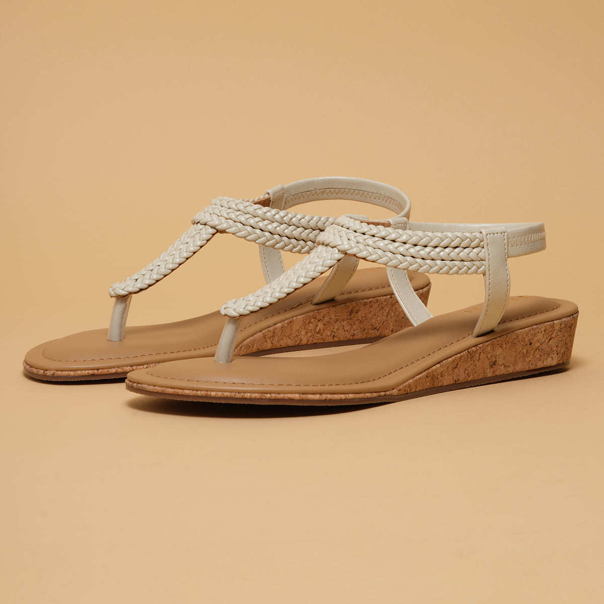 Saima Casual Wedge Sandals