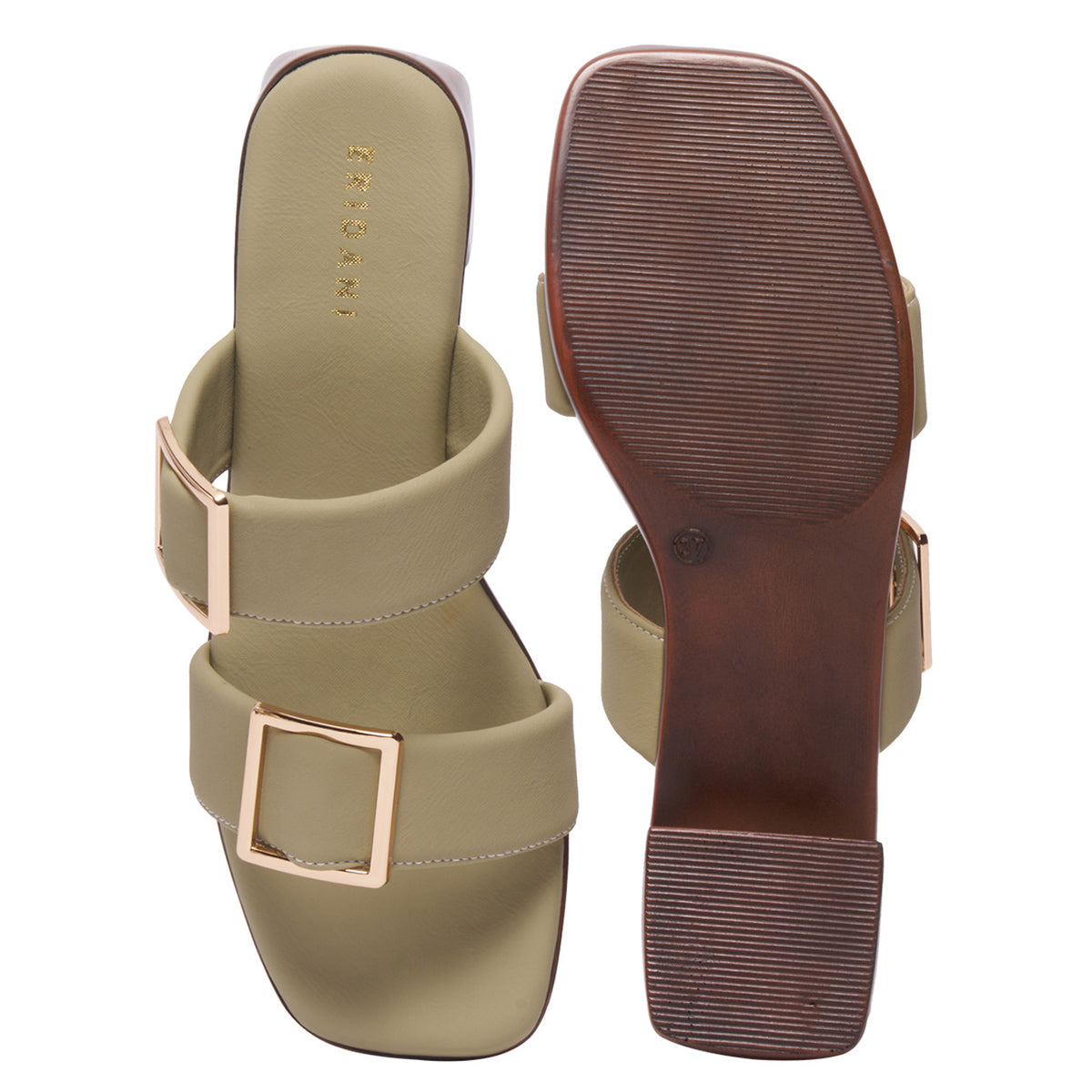 Saisha Double Strap Heels Ina Footwear Eridani