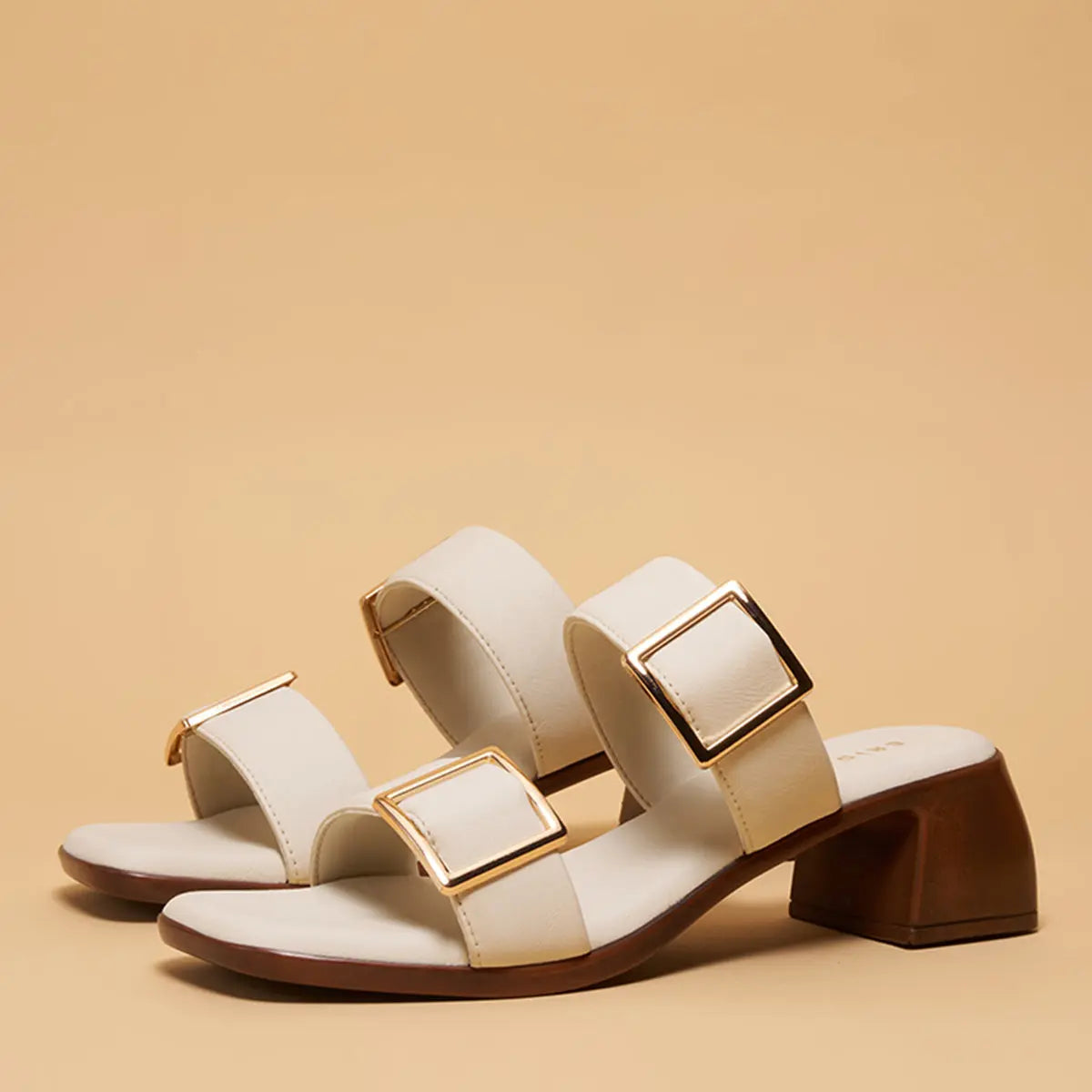 Saisha Double Strap Heels Ina Footwear Eridani