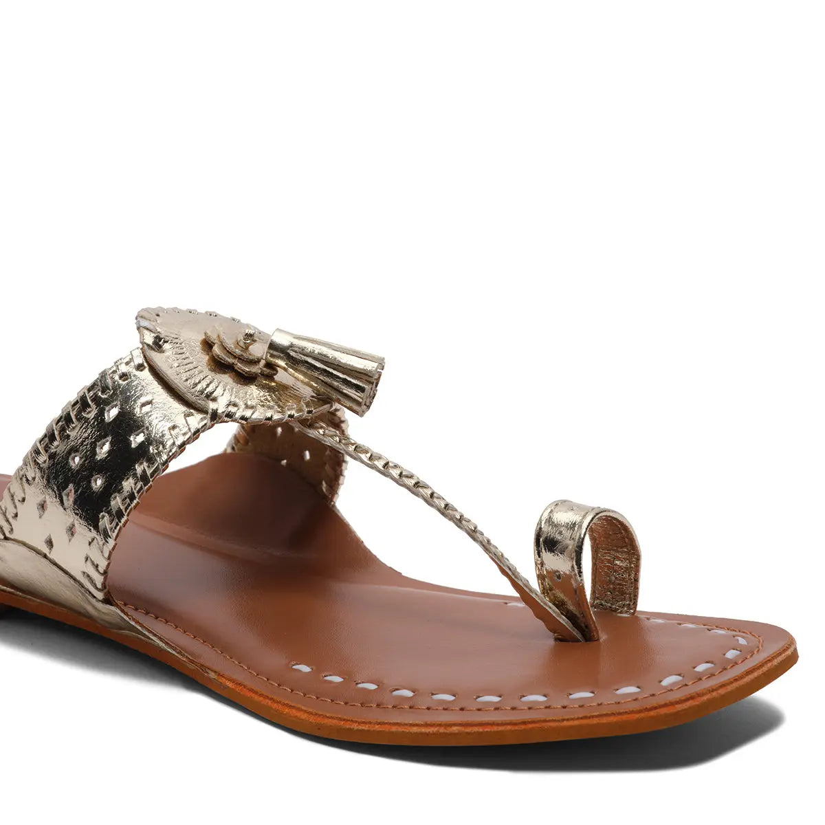 Saivi Kolhapuri Flats Kailash Footwear Eridani