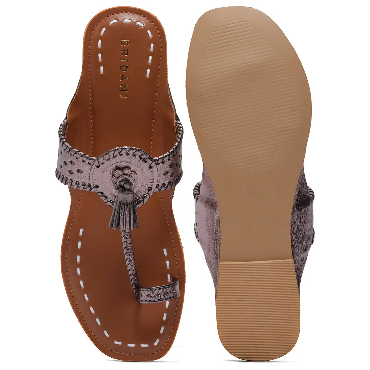 Saivi Kolhapuri Flats Kailash Footwear Eridani