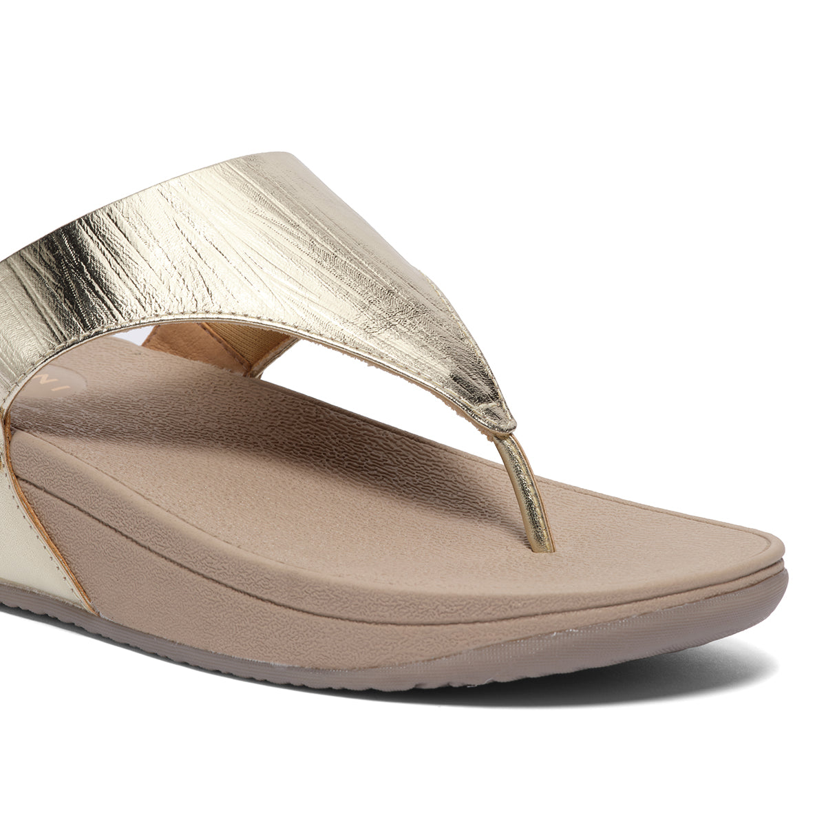 Sana Metallic Flatforms