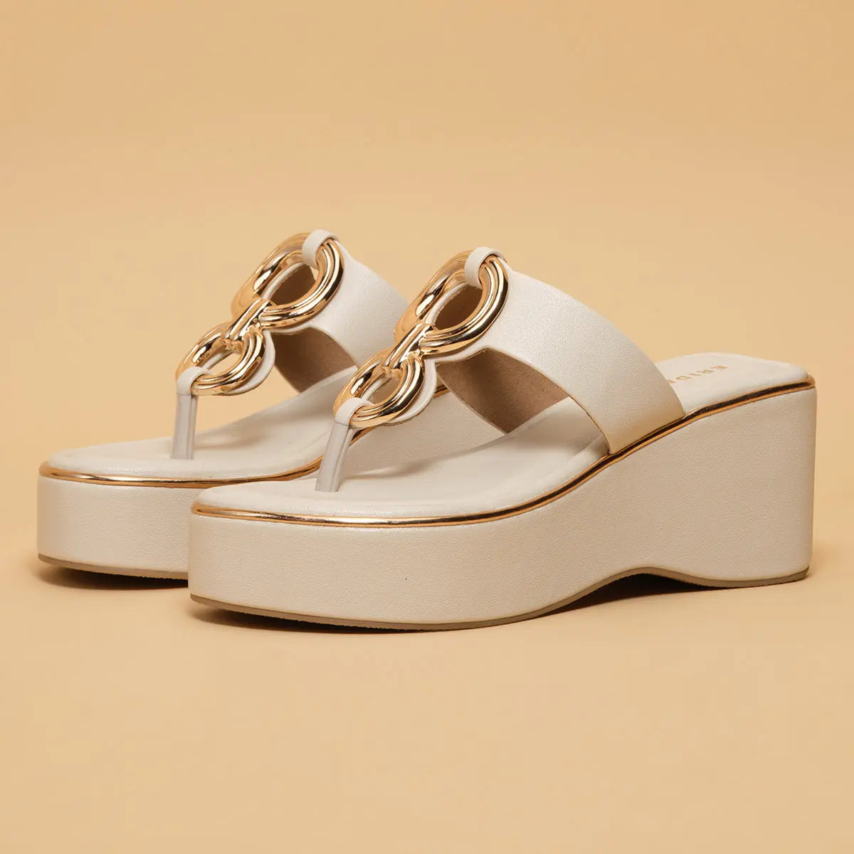 Sandra Embellished Wedges SilverStar Footwear