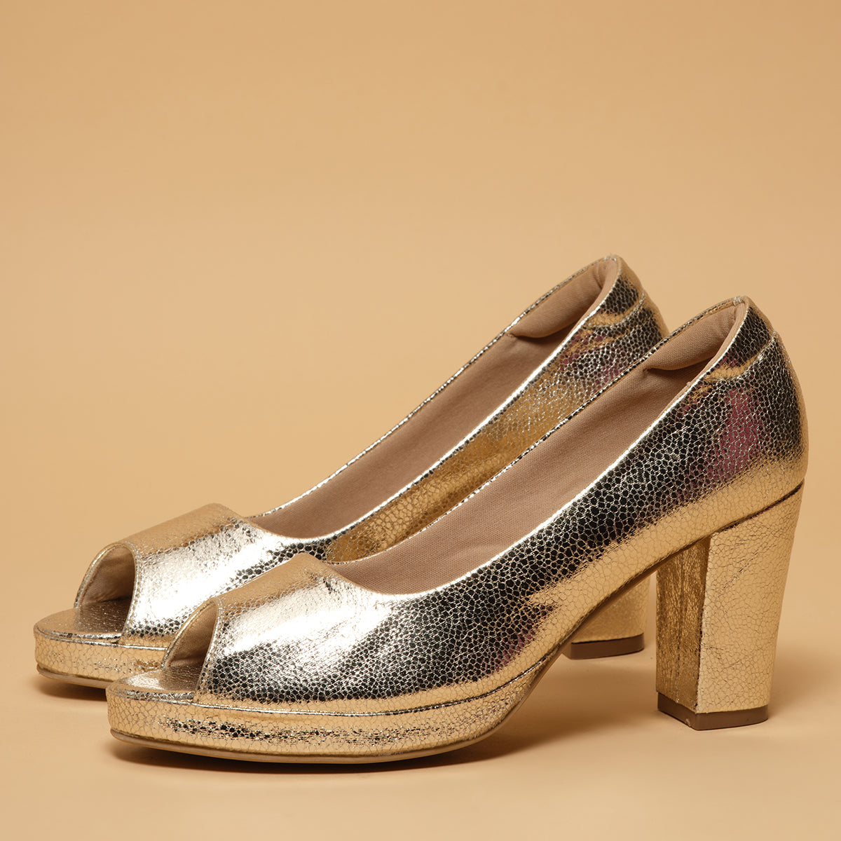 Sandria Textured Pumps
