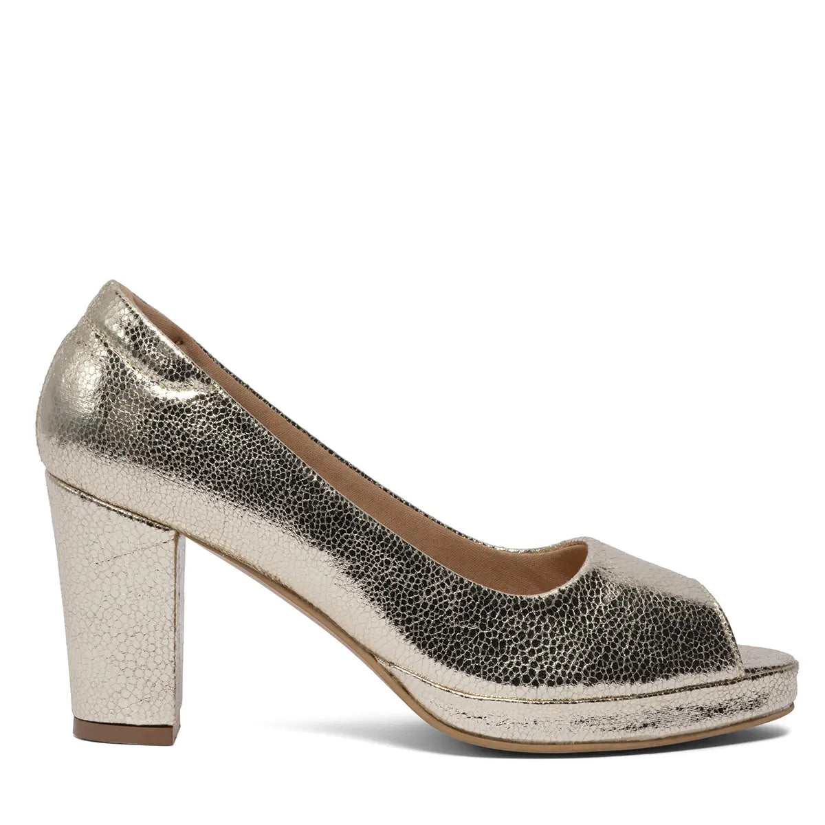 Sandria Textured Pumps Ramjan Brothers