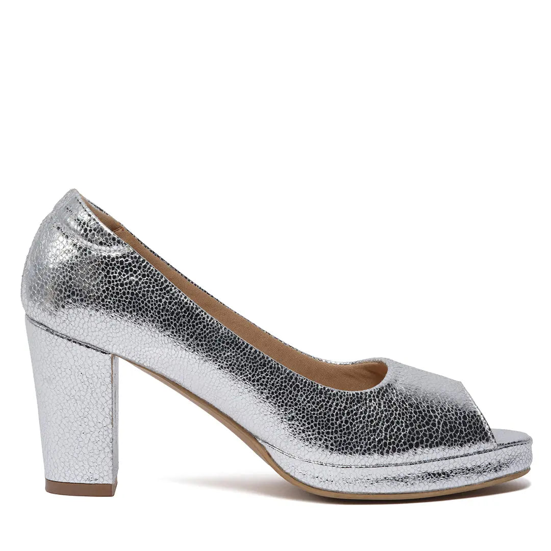 Sandria Textured Pumps Ramjan Brothers