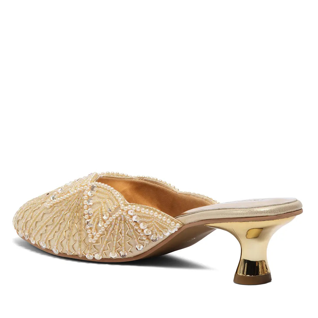 Sarini Embroidered Mules Anshika