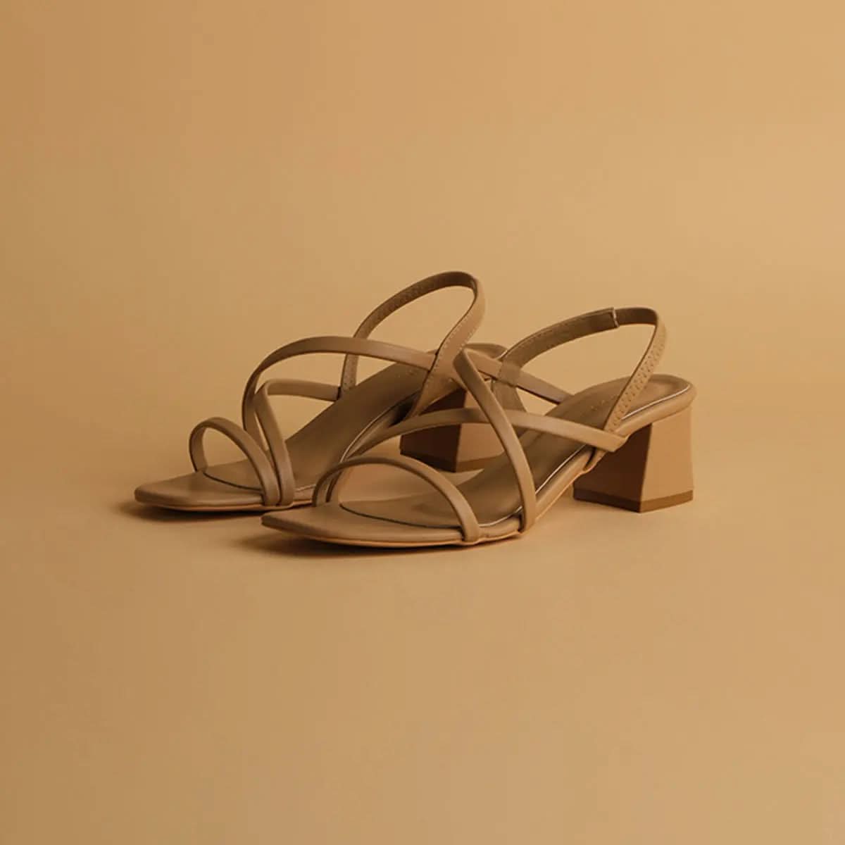Seren Strappy Heels KM Footwear