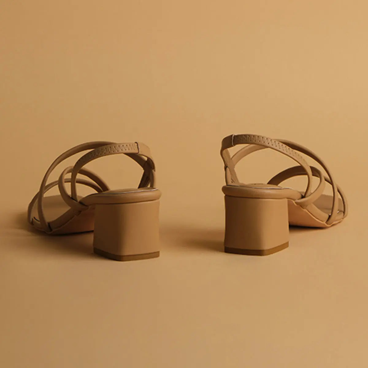 Seren Strappy Heels KM Footwear
