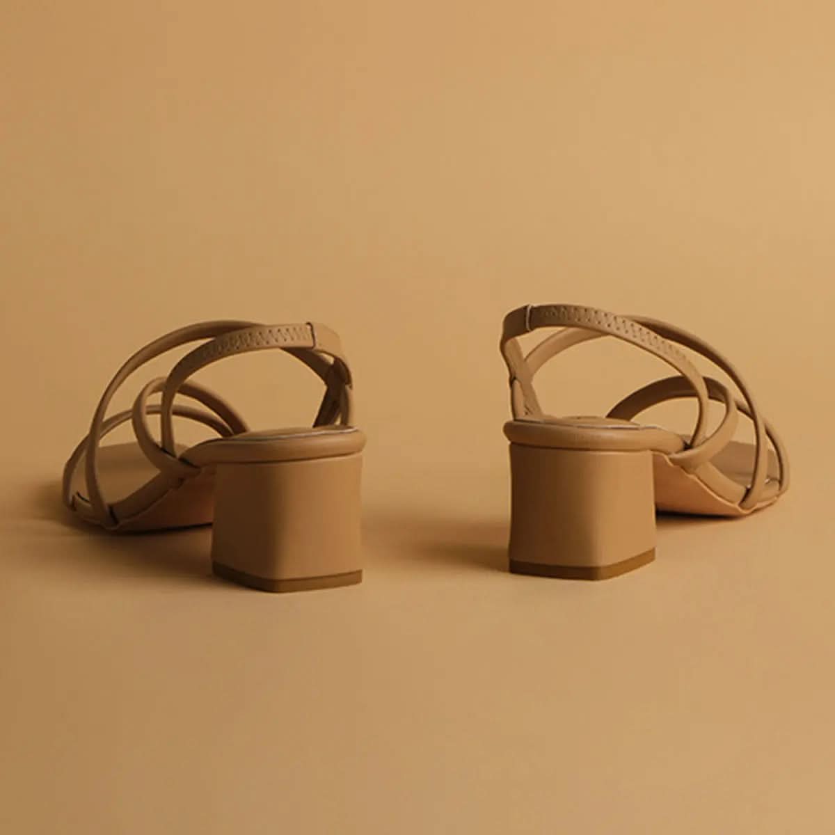 Seren Strappy Heels KM Footwear