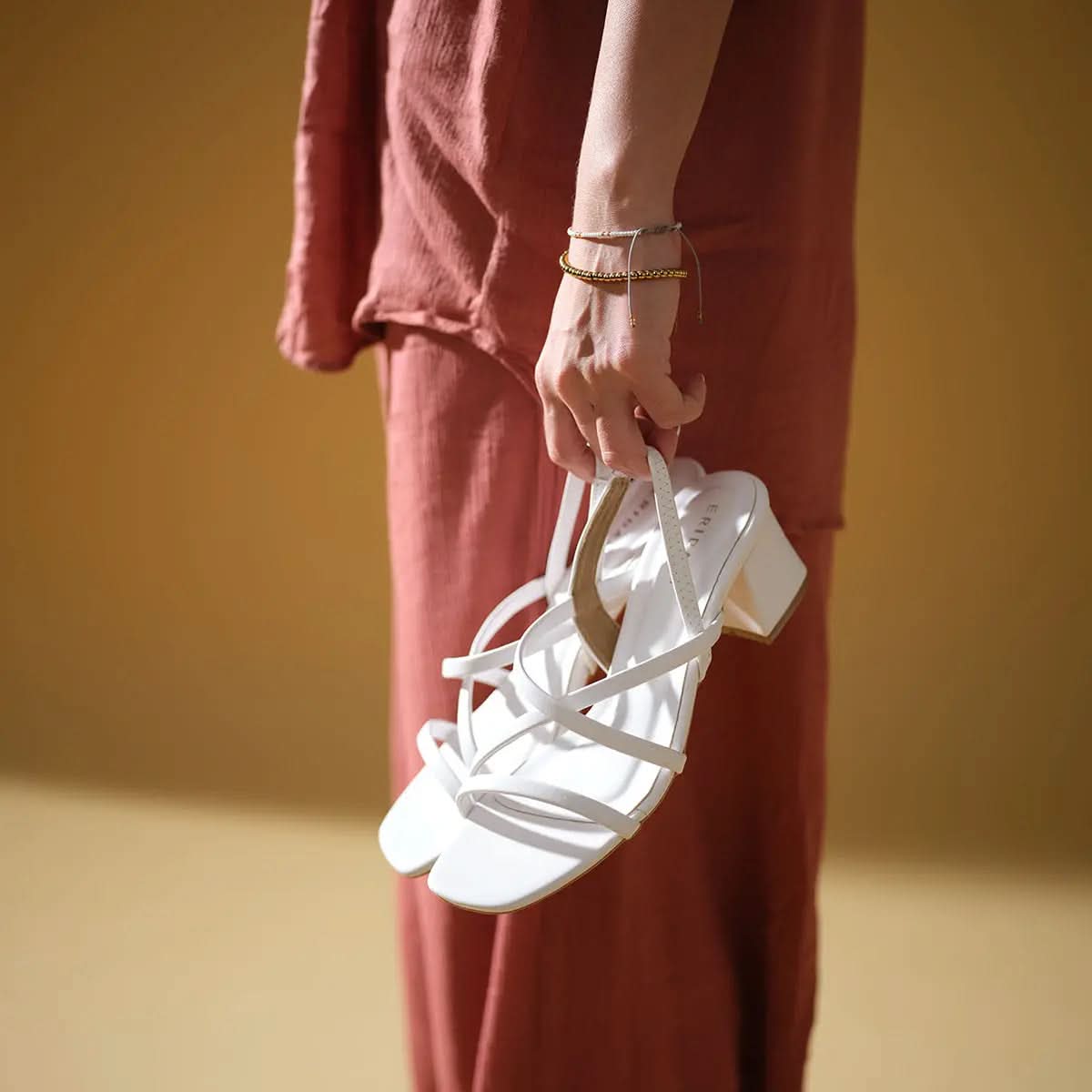 Seren Strappy Heels KM Footwear