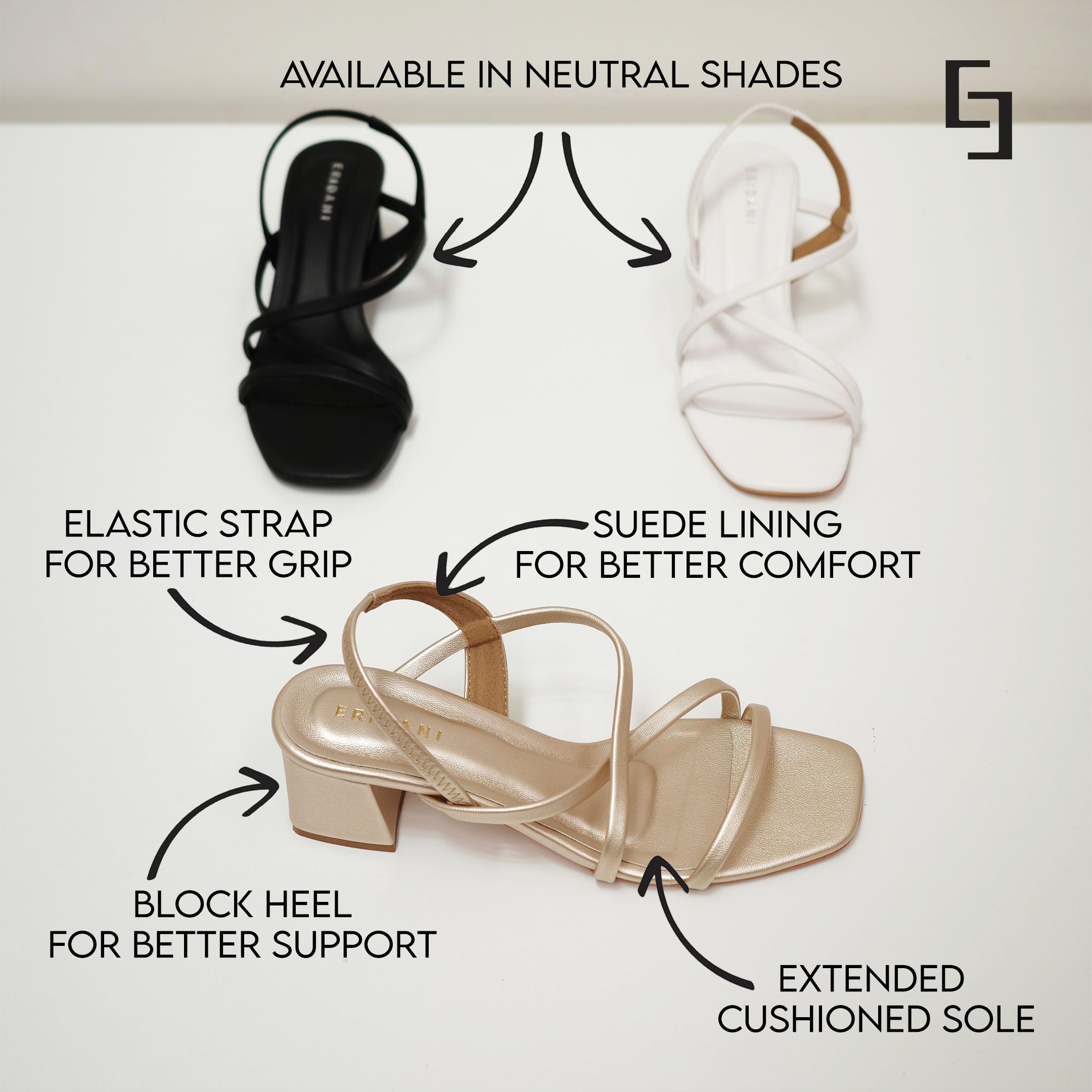 Seren Strappy Heels