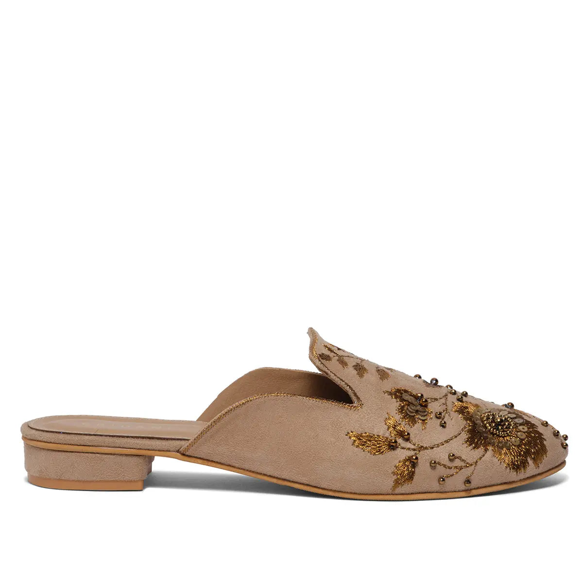 Sidra Embroidered Mules Macro Footwear