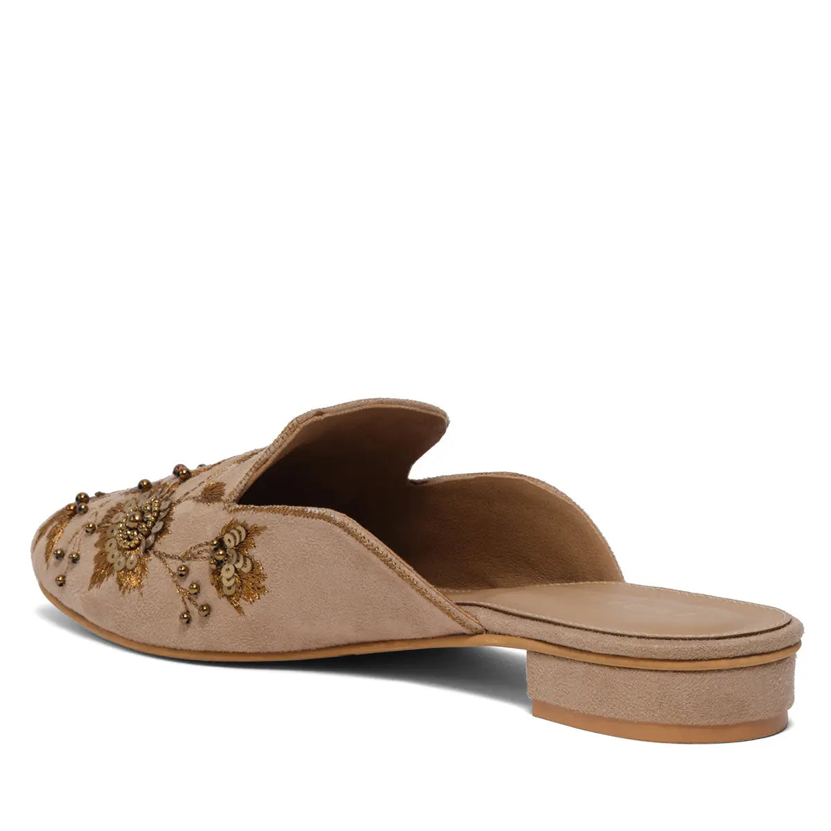 Sidra Embroidered Mules Macro Footwear