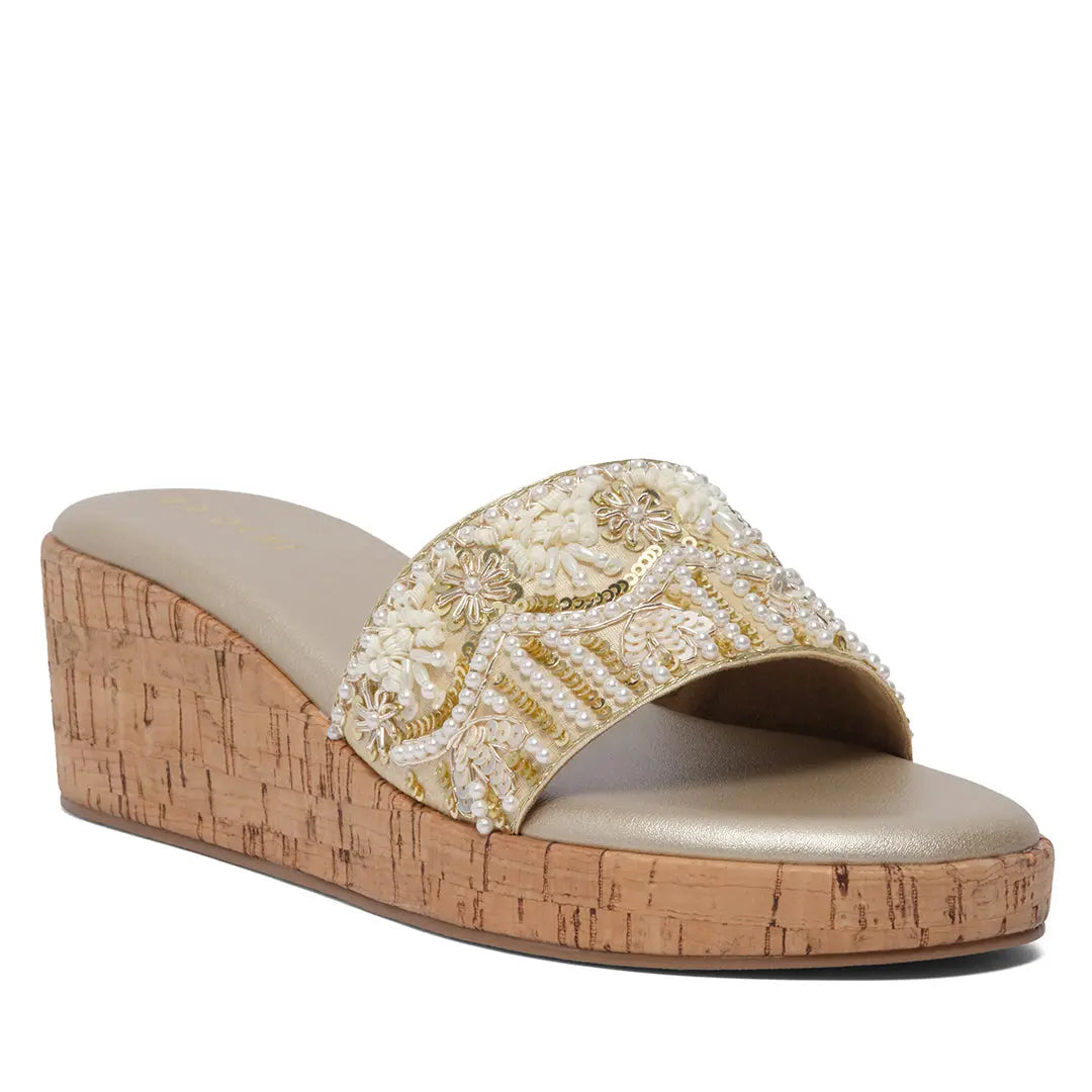 Sohvi Embroidered Wedges Akil