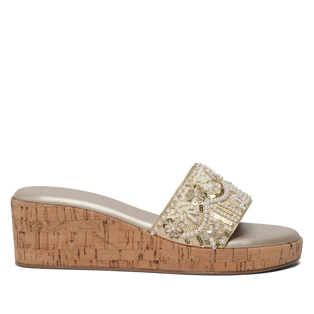 Sohvi Embroidered Wedges Akil