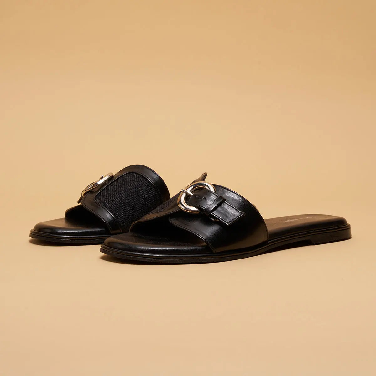 Stacy Buckle Flats Ahmad Arts