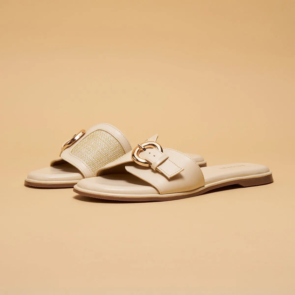 Stacy Buckle Flats Ahmad Arts
