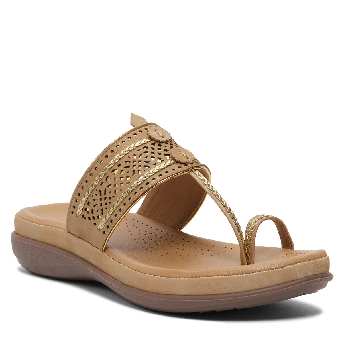 Svara Kolhapuri Flats GUDDU SHOES
