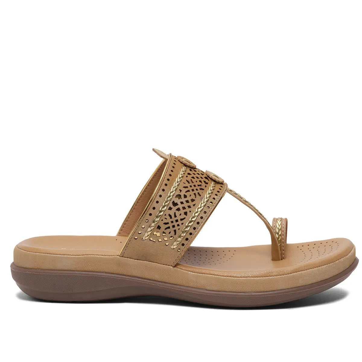 Svara Kolhapuri Flats GUDDU SHOES