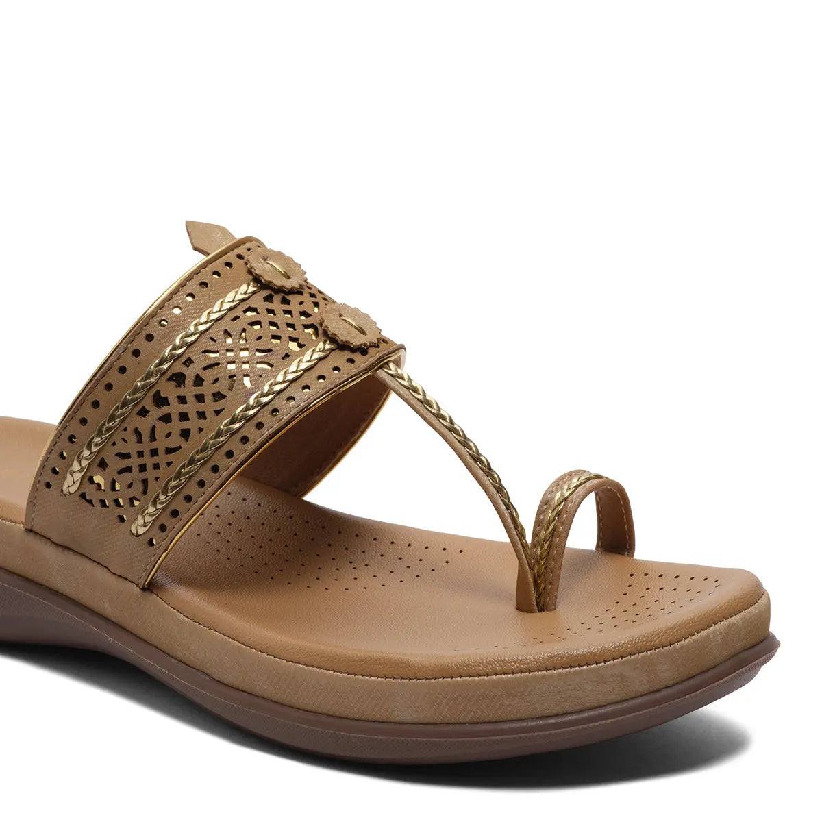 Svara Kolhapuri Flats GUDDU SHOES