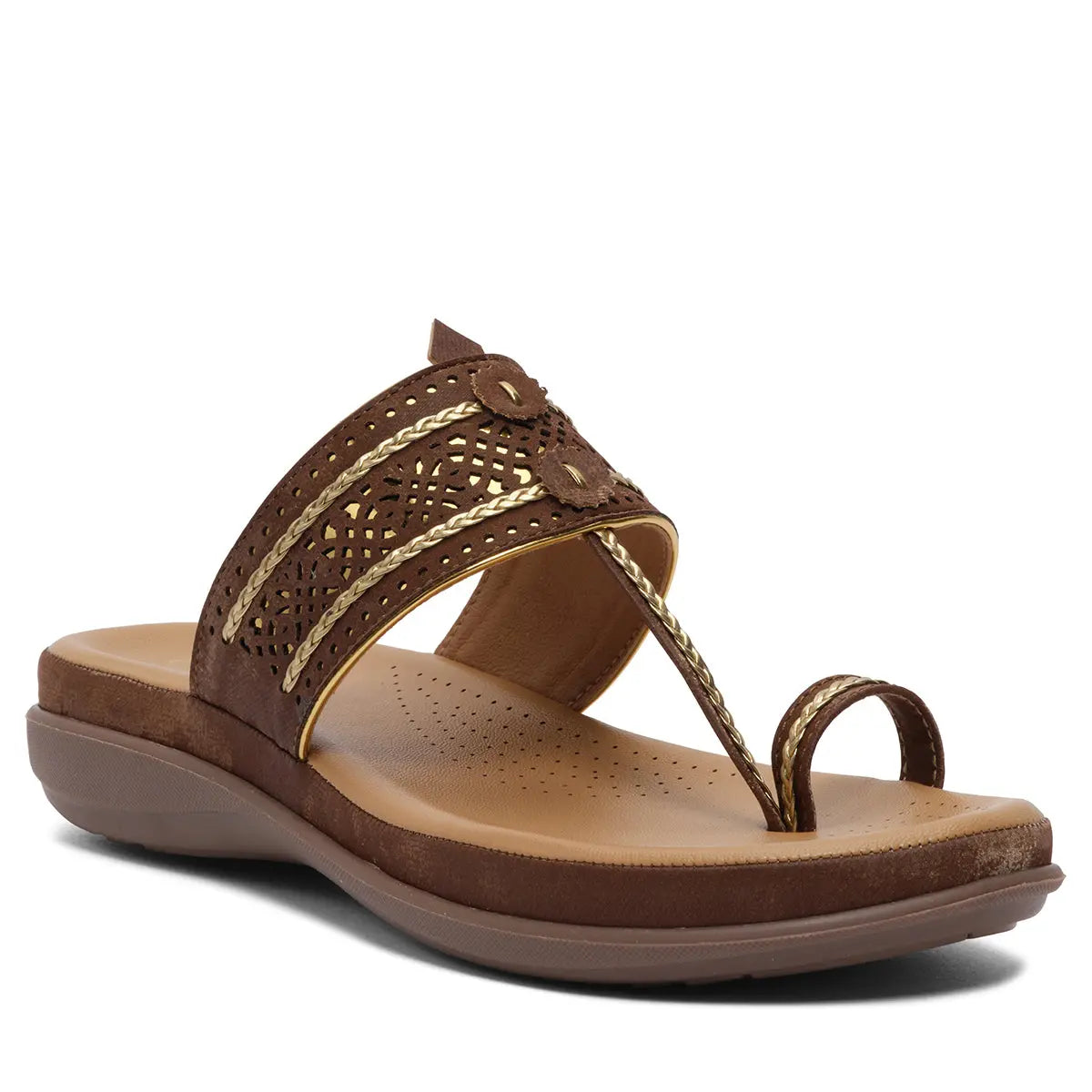 Svara Kolhapuri Flats GUDDU SHOES