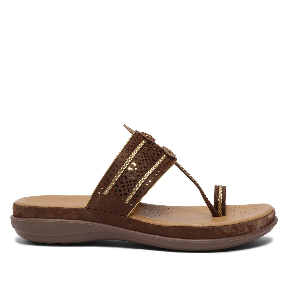 Svara Kolhapuri Flats GUDDU SHOES